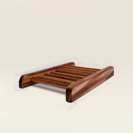Jabonera de madera